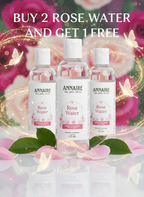 Pure Rose Water Trio Offer: Buy 2, Get 1 FREE (125ml Bottles)